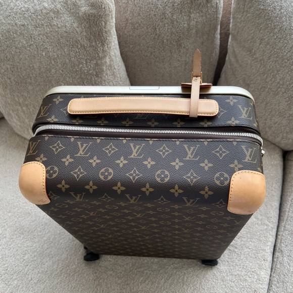 Louis Vuitton Brown Monogram Travel Suitcase - Picture 3 of 13